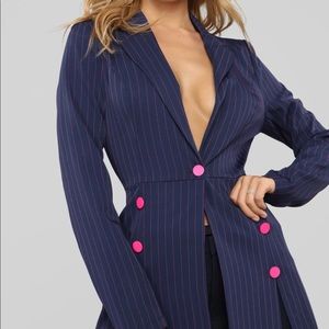 Fashion nova Navy jacket